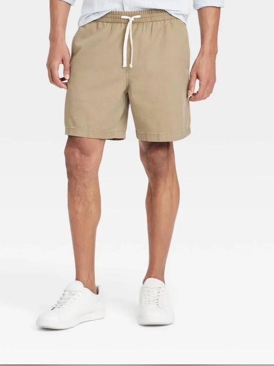 Goodfellow & Co Other - Goodfellow & Co Tan Flat Front Drawstring Men's Shorts